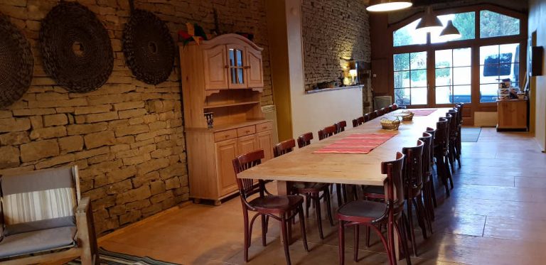 Eetzaal Vakantiehuis Frankrijk